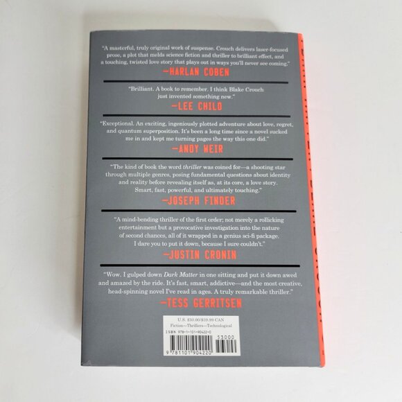 SIGNED Dark Matter By Blake Crouch Hardcover Book Autographed - NEW - Picture 5 of 6